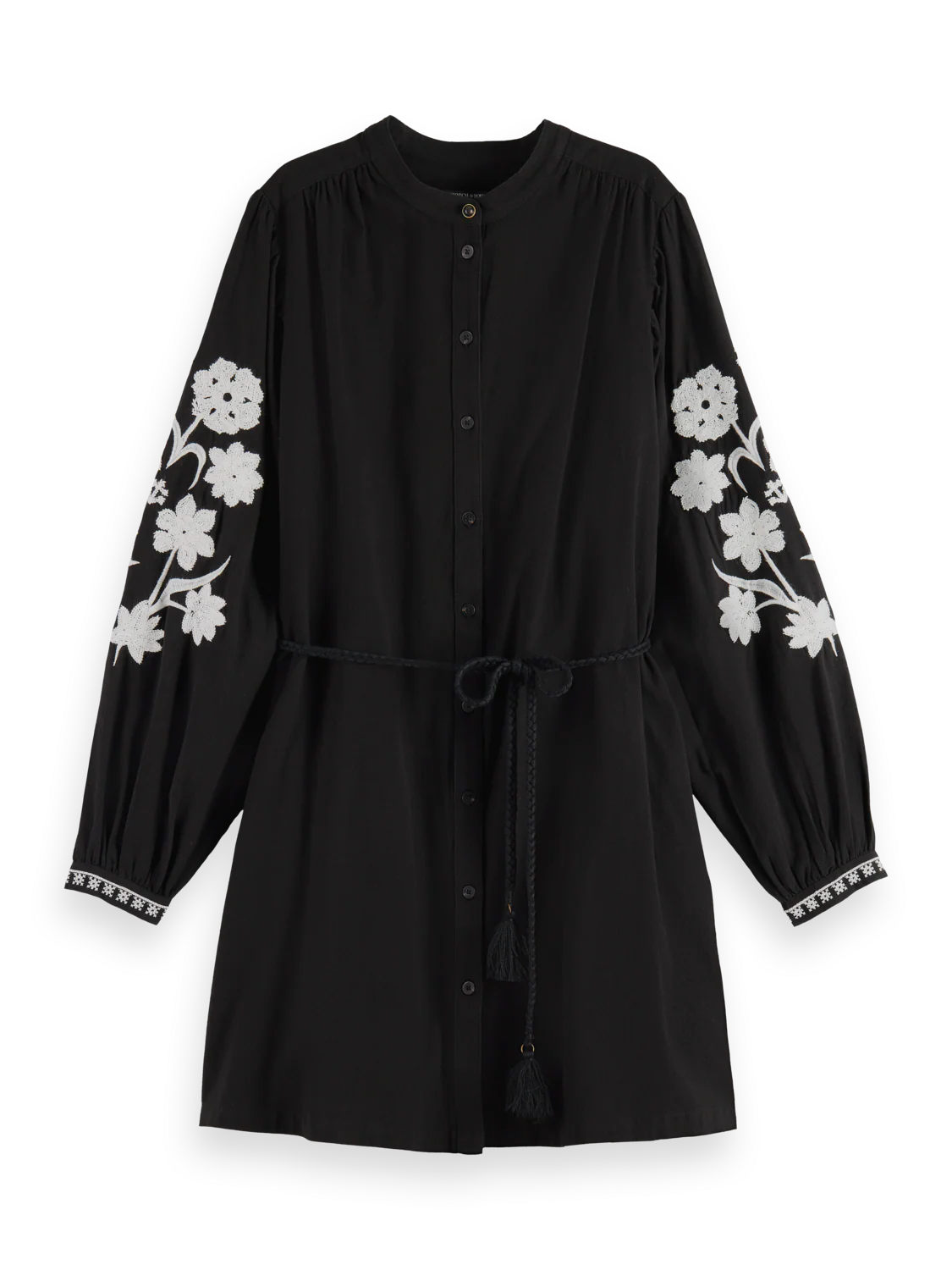 MINI DRESS WITH SLEEVE EMBROIDERY - Image 6