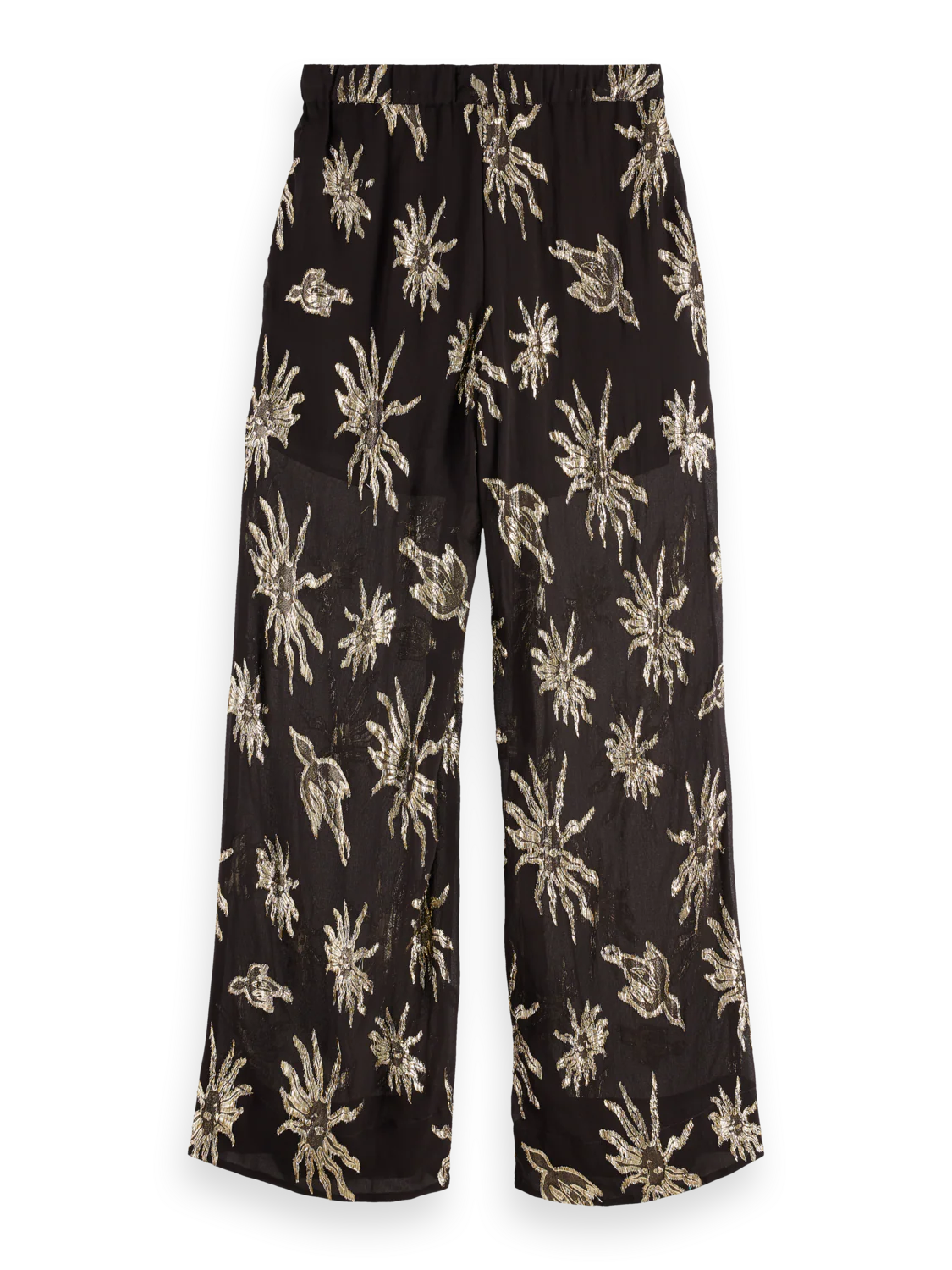 ELENI MYSTIC SKY LUREX PYJAMA PANT - Image 2