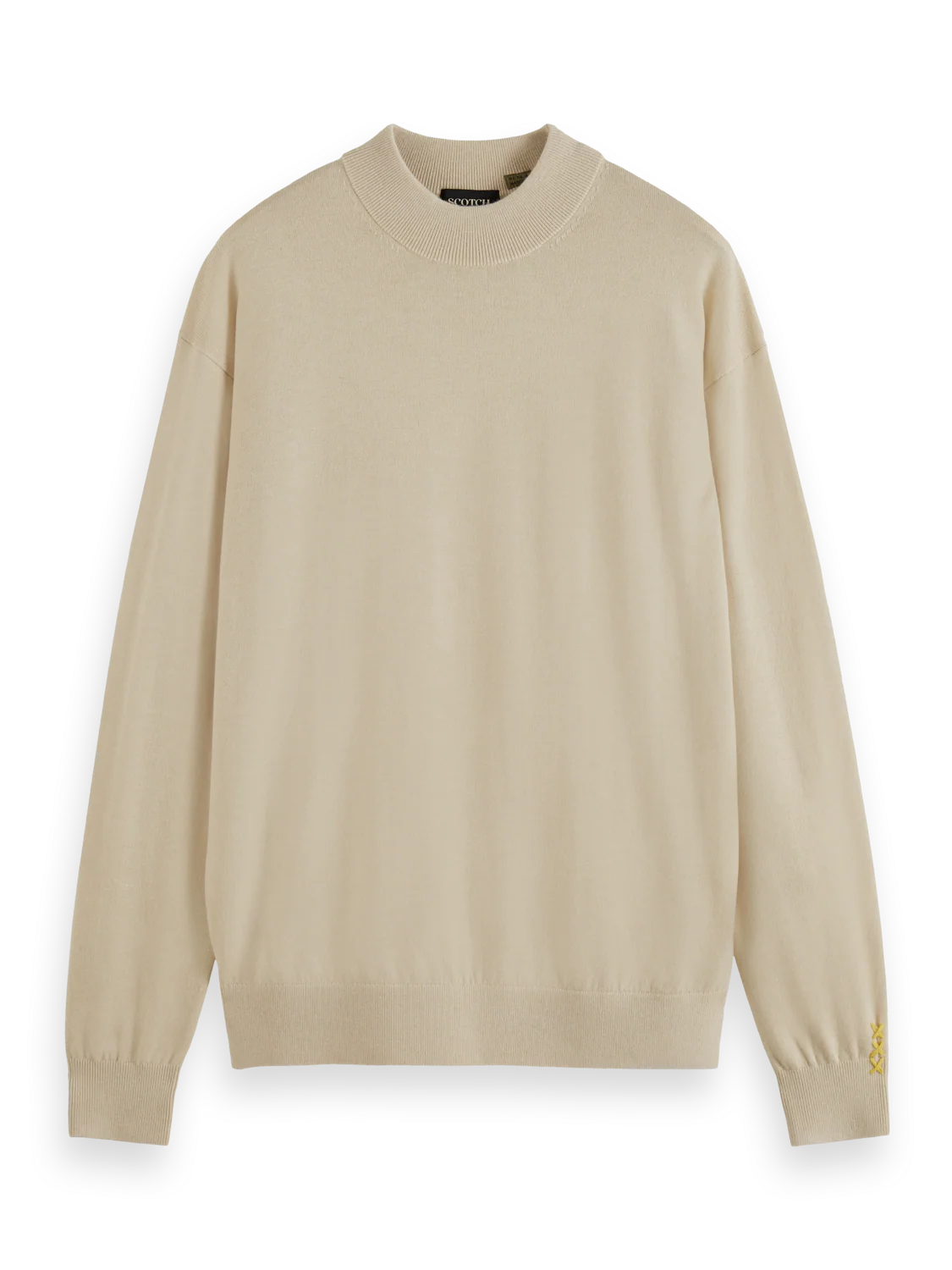 DROPPED SHOULDER MOCK NECK SWEATER - Image 12