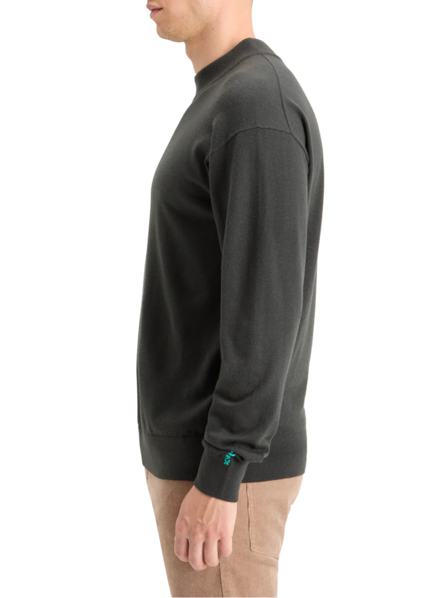 DROPPED SHOULDER MOCK NECK SWEATER - Image 3