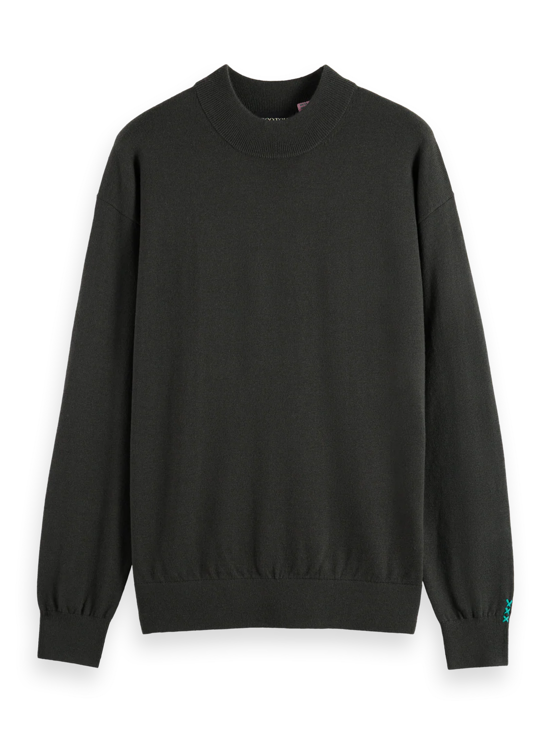 DROPPED SHOULDER MOCK NECK SWEATER - Image 5
