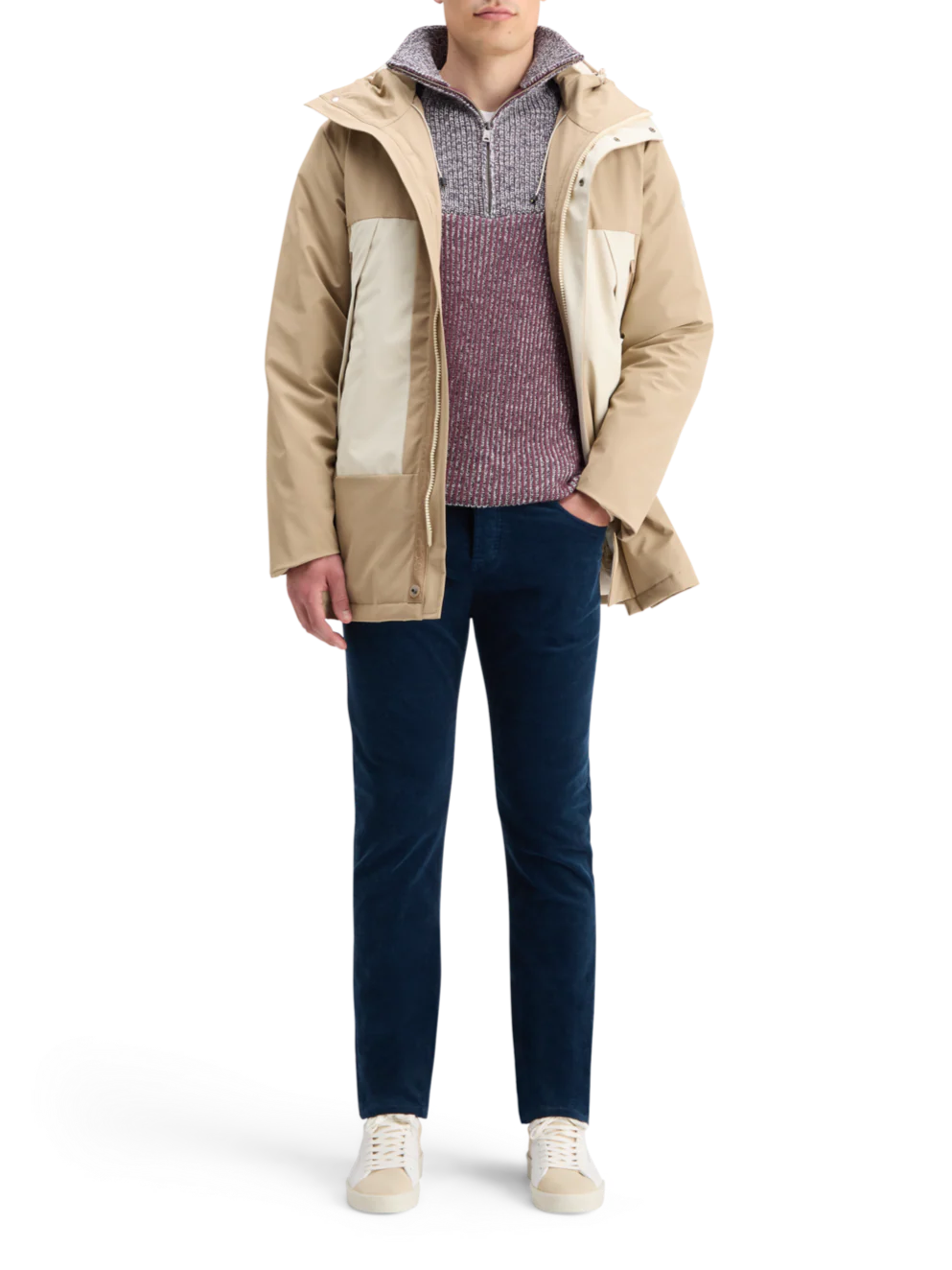 ZIP TROYER ALPACA WOOL BLEND SWEATER - Image 12