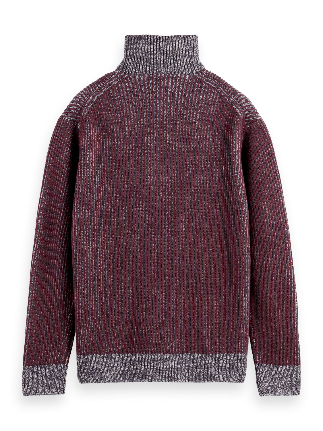 ZIP TROYER ALPACA WOOL BLEND SWEATER - Image 14