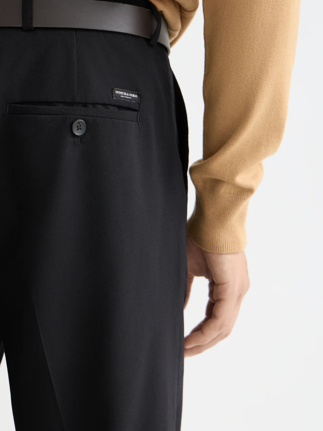 Essentials IRVING COOL-WOOL BLEND CHINO - Image 9