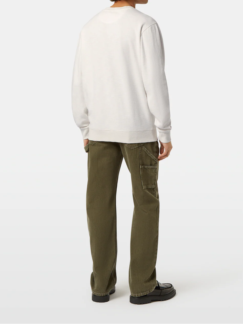 garment-dyed sweatshirt - Image 3
