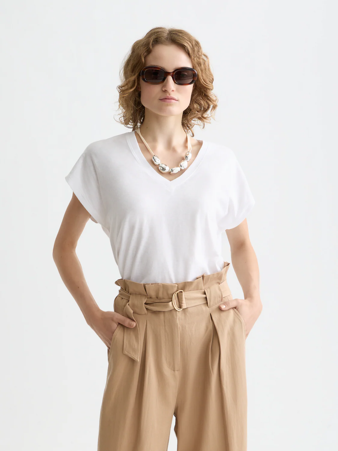 Essentials Core V-neck t-shirt - Image 13