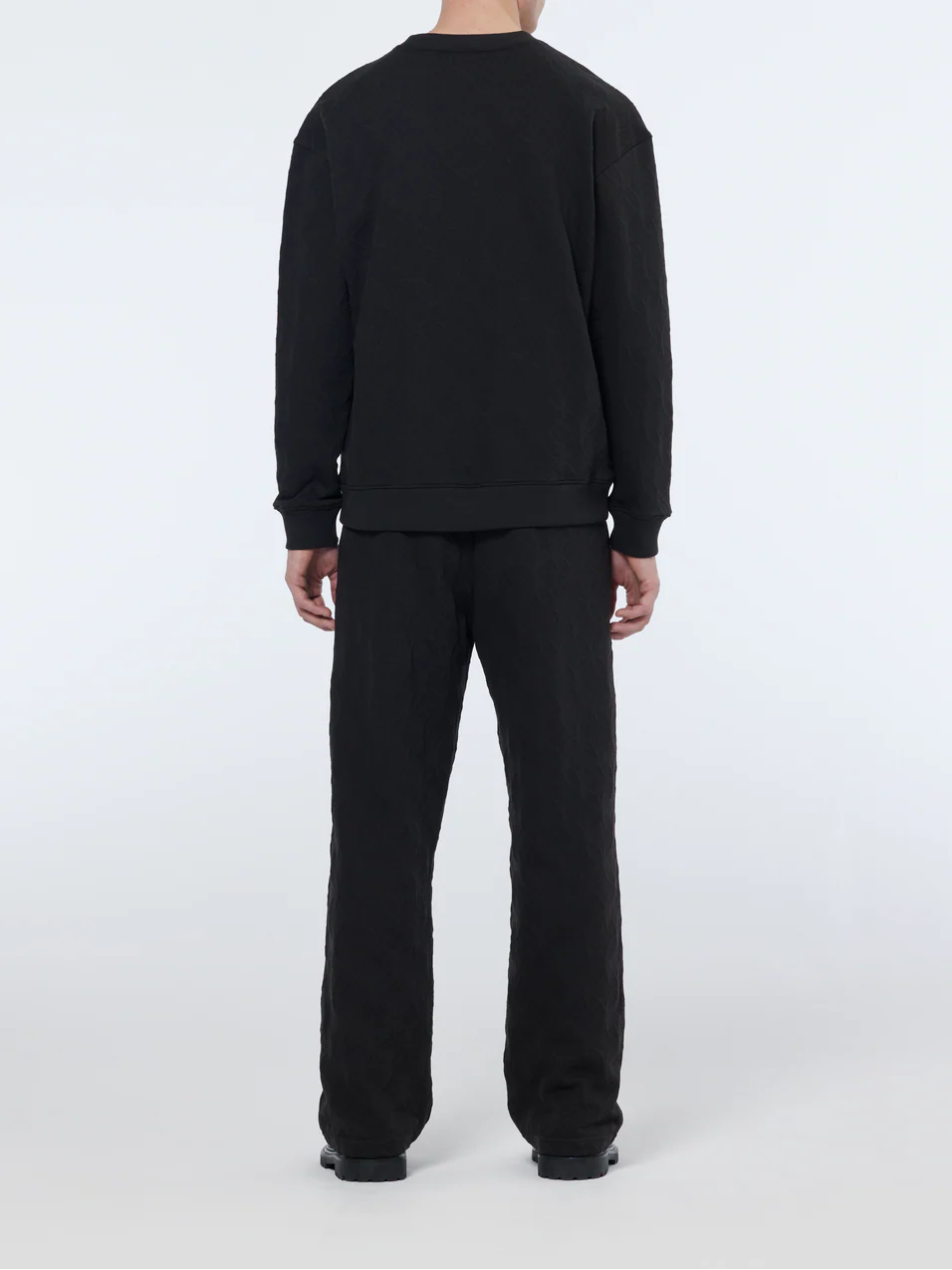 Jacquard regular fit sweatshirt - Image 3