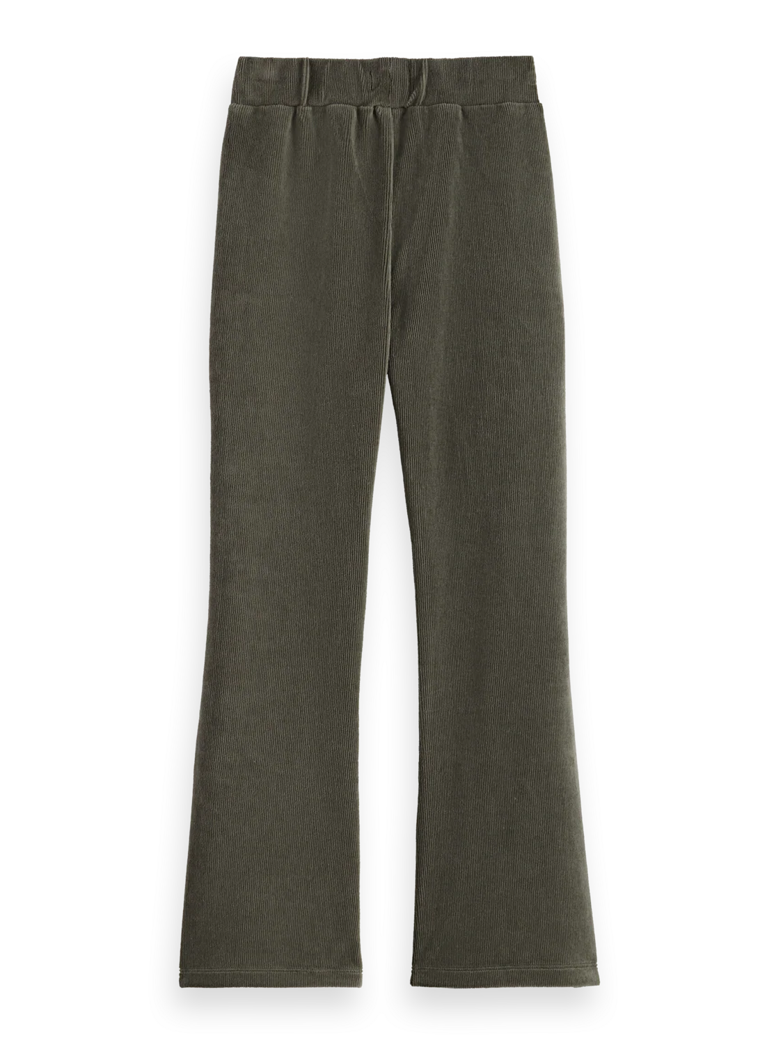 Girls Velvet ribbed leggings - Image 2