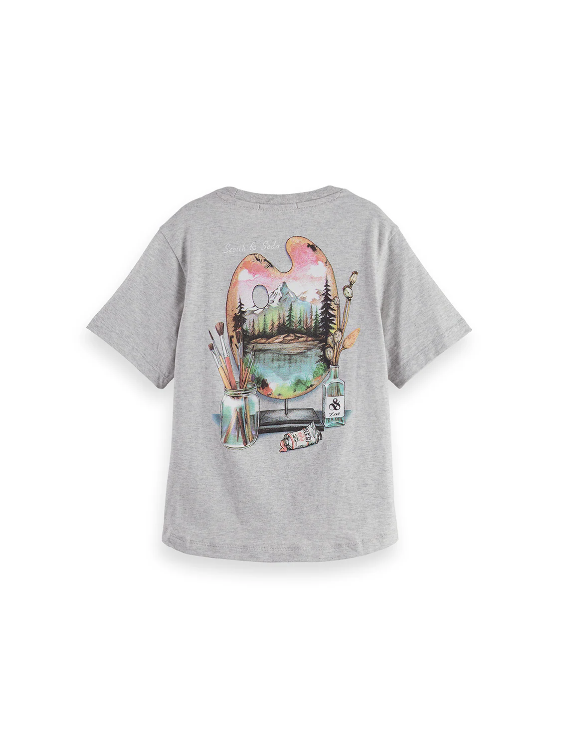 Girls Relaxed-fit knotted artwork t-shirt - Image 2