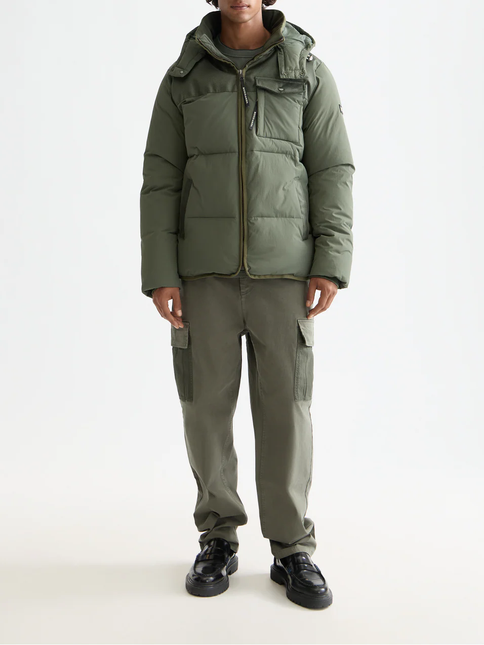 Hooded puffer jacket - Image 2
