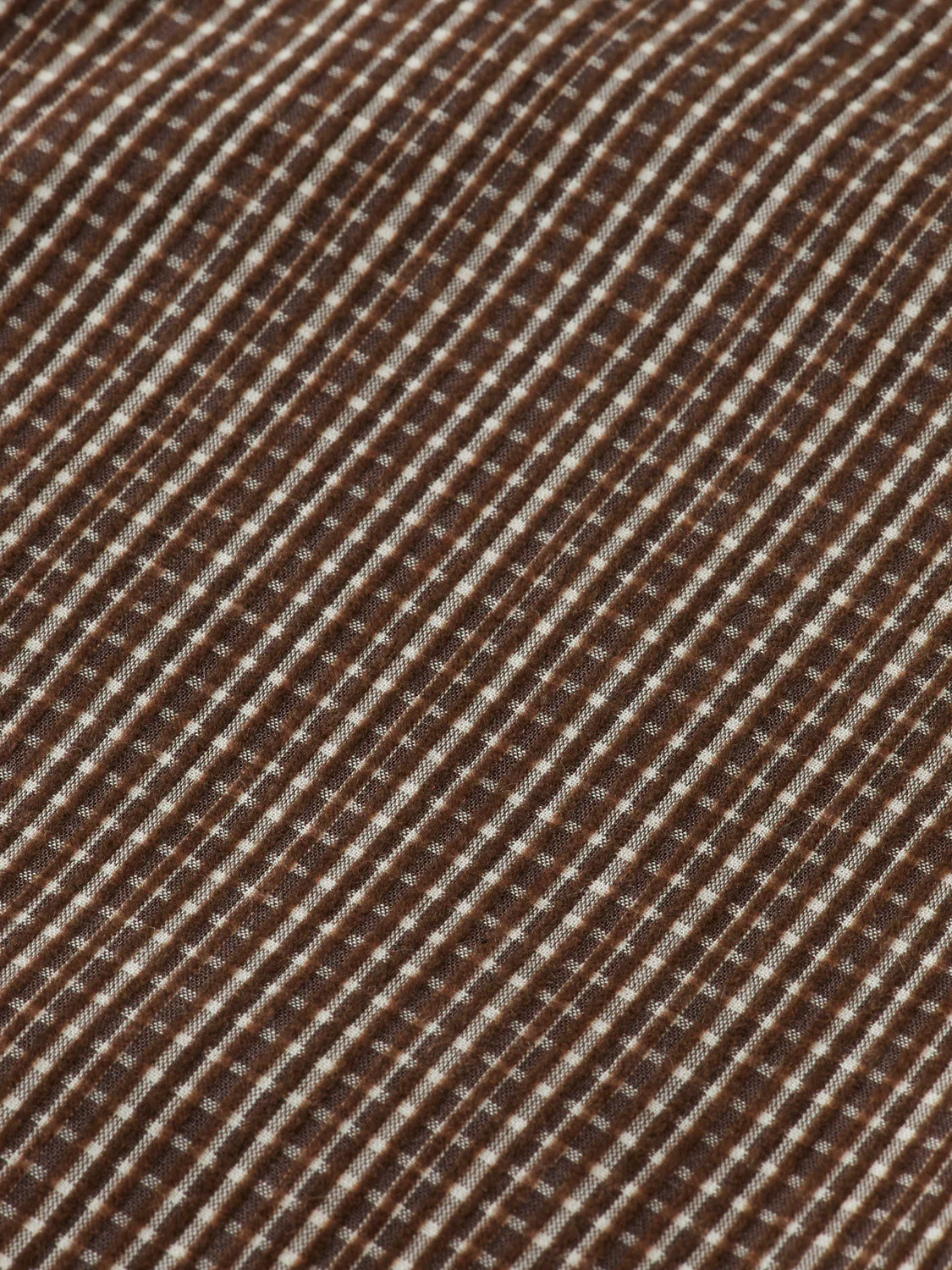 Micro-check structured shirt - Image 7