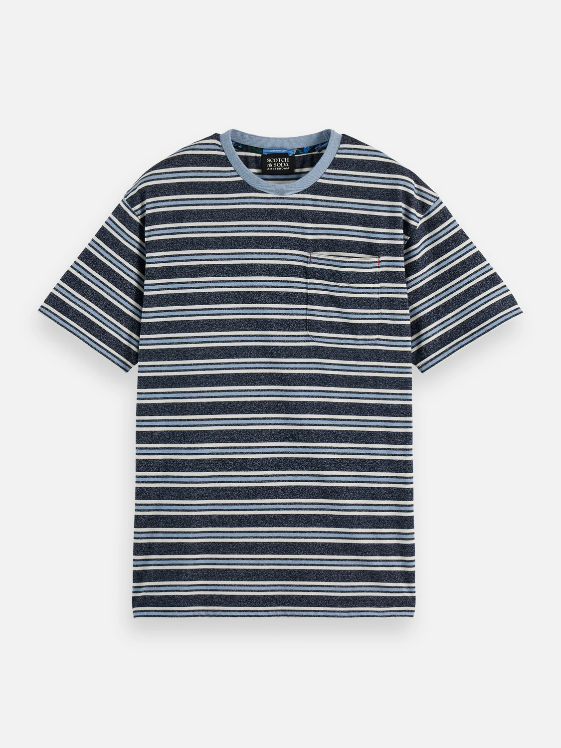 Relaxed Yarn Dye Stripe T-shirt - Image 5