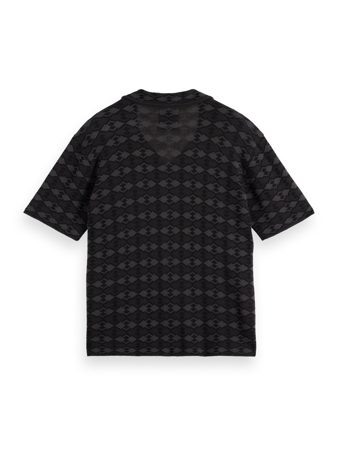 Tonal knitted polo - Image 6