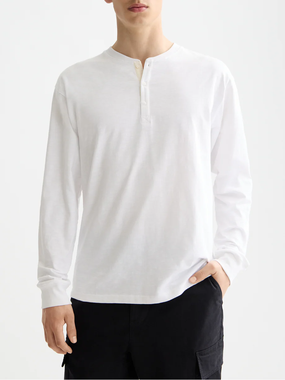 Slub Henley Long Sleeve - Image 15