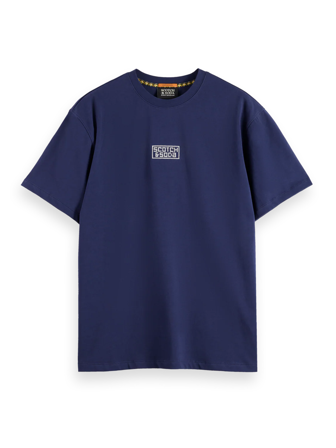 Relaxed Cross-stitch Artwork T-shirt - Image 5