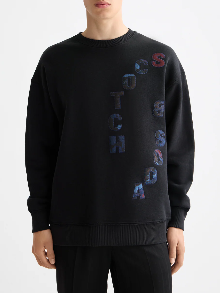 Loose FIt Applique Sweatshirt