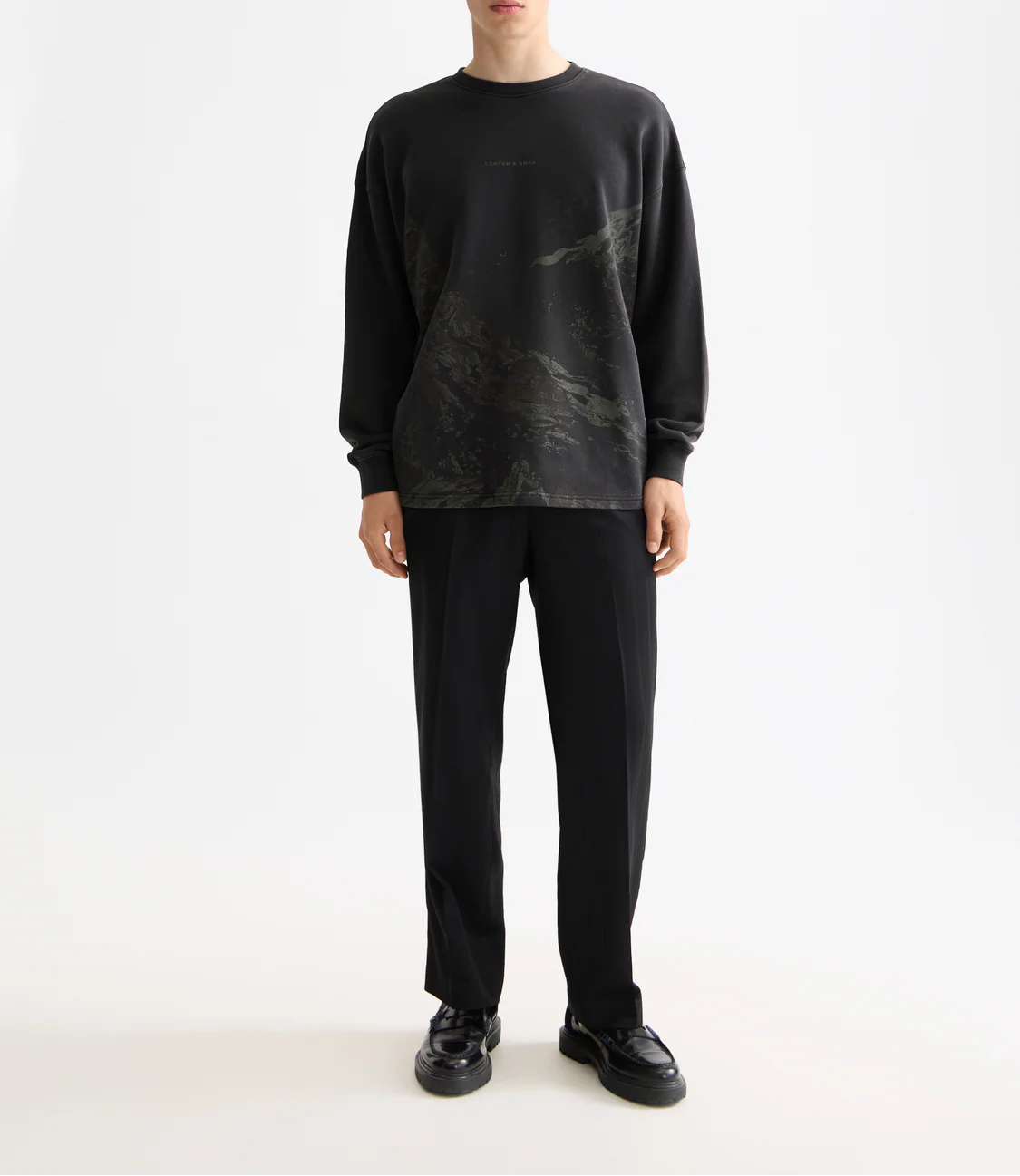 Loose Overdyed Sweatshirt - Image 2