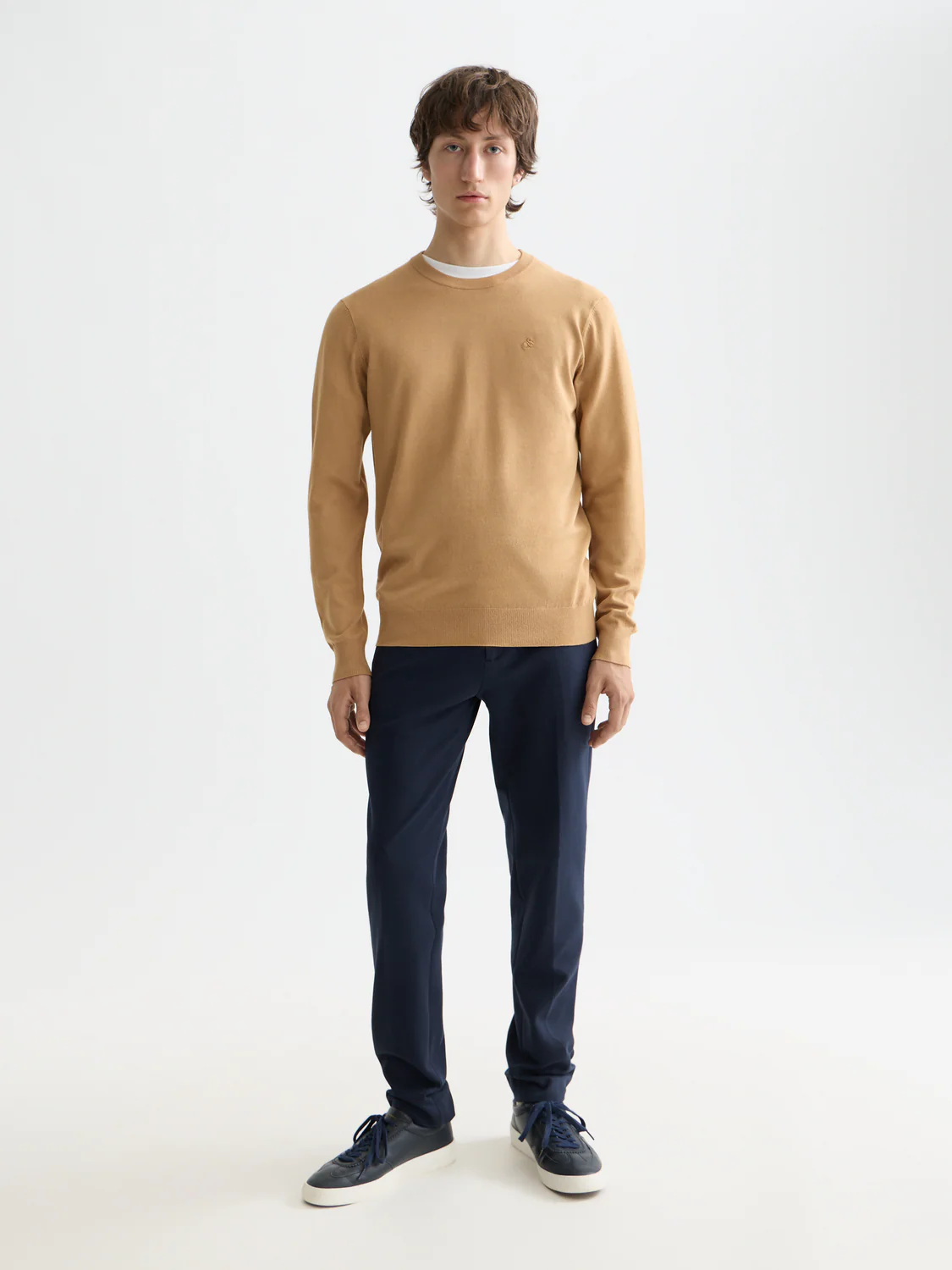 Mott tailored knitted yarn dyed chino - Image 8