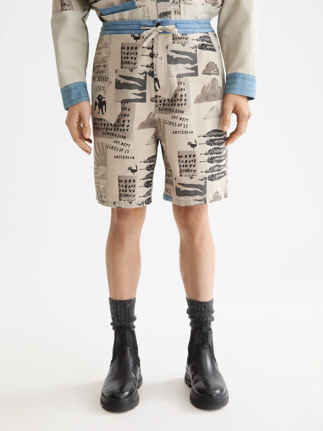 printed bermuda shorts - Image 2