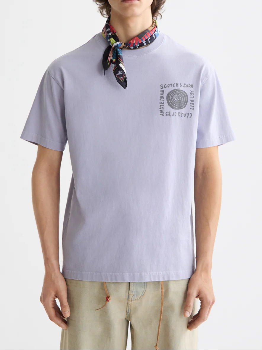 washed artwork t-shirt