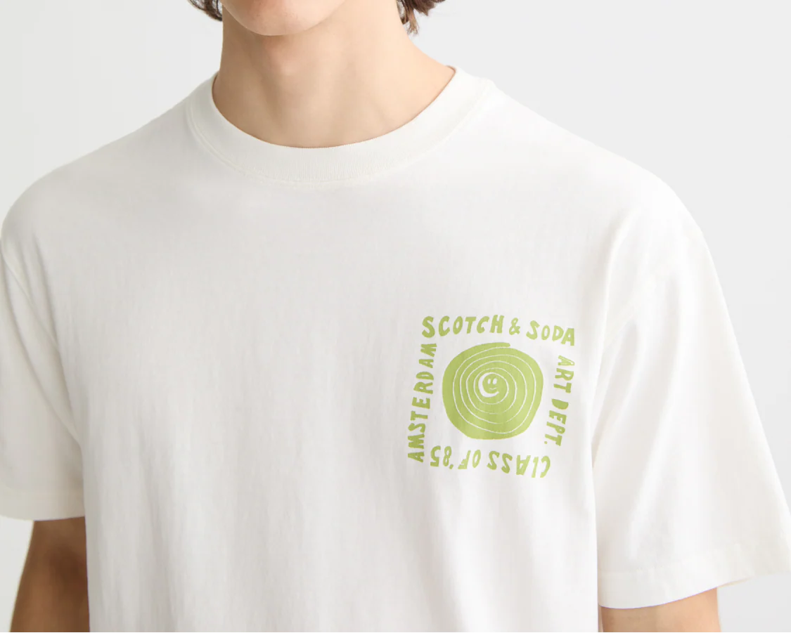 washed artwork t-shirt - Image 10