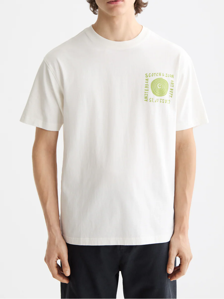 washed artwork t-shirt - Image 8