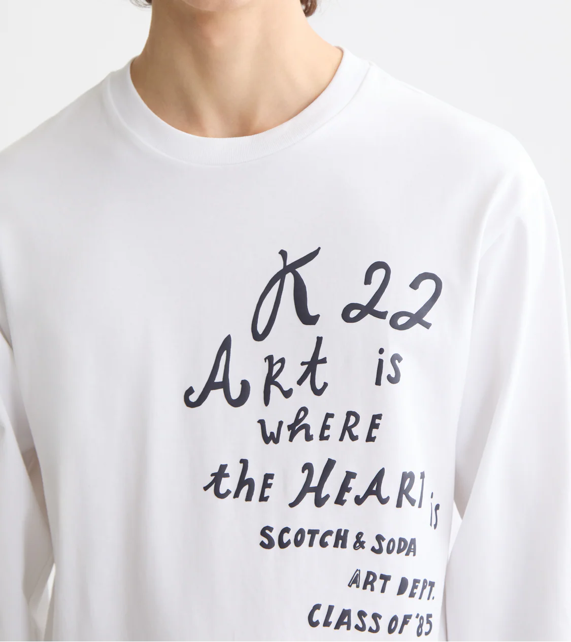 long sleeve artwork t-shirt - Image 3