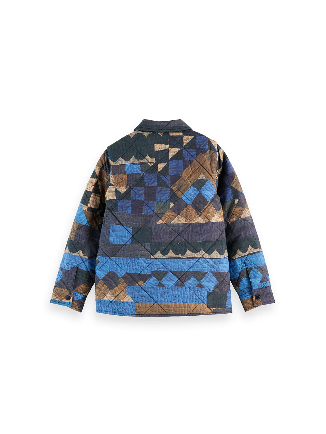 Boys printed padded shirt jacket - Image 2