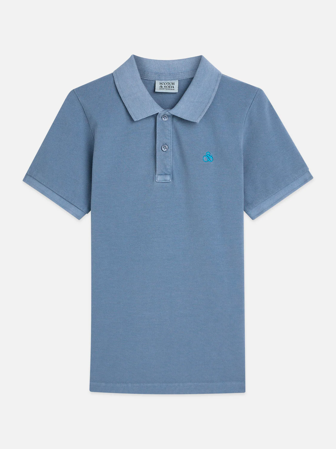 Boys Seasonal Essentials chest embroidery pique polo
