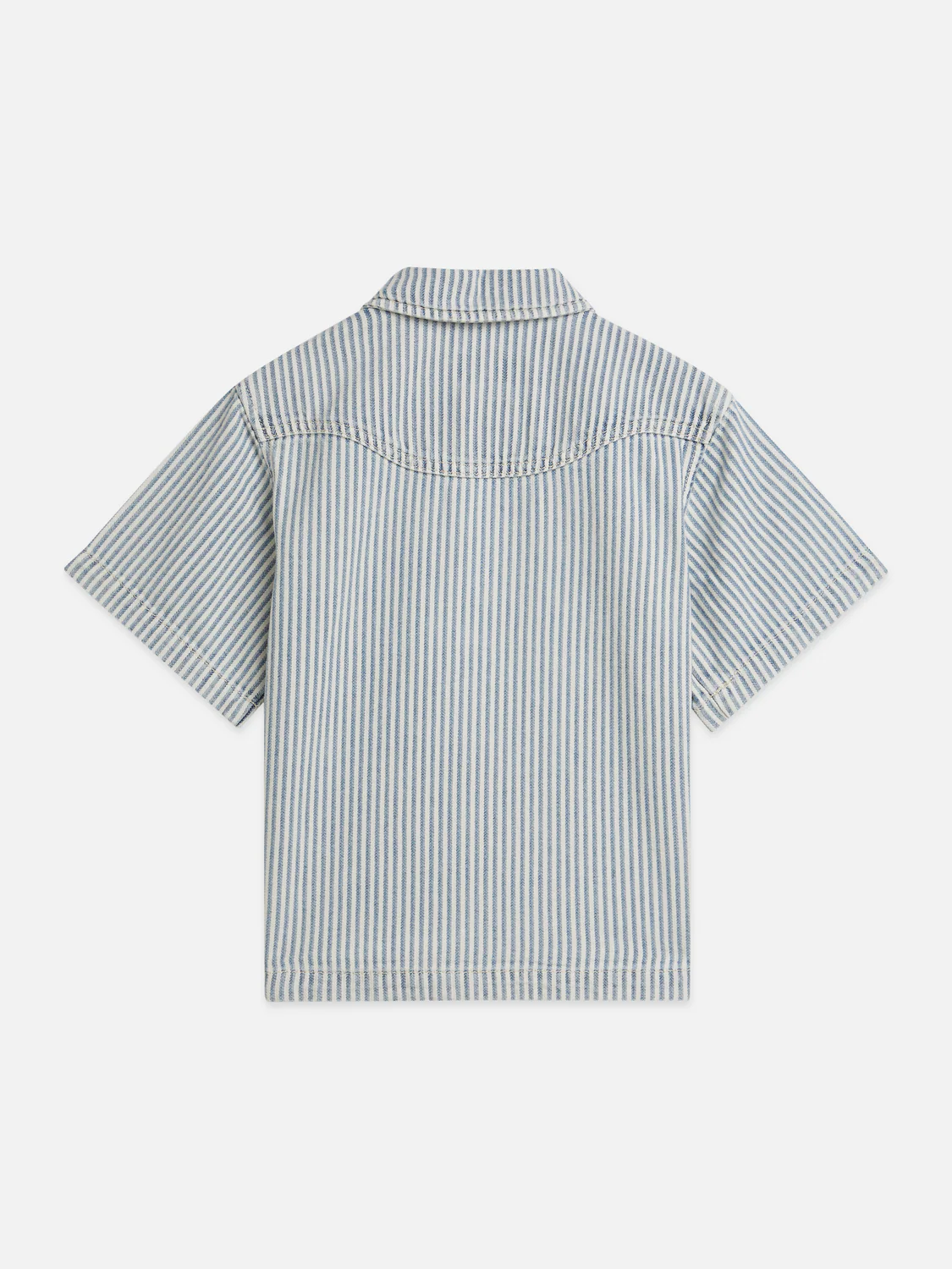 Girls Short-sleeve denim shirt - Image 2