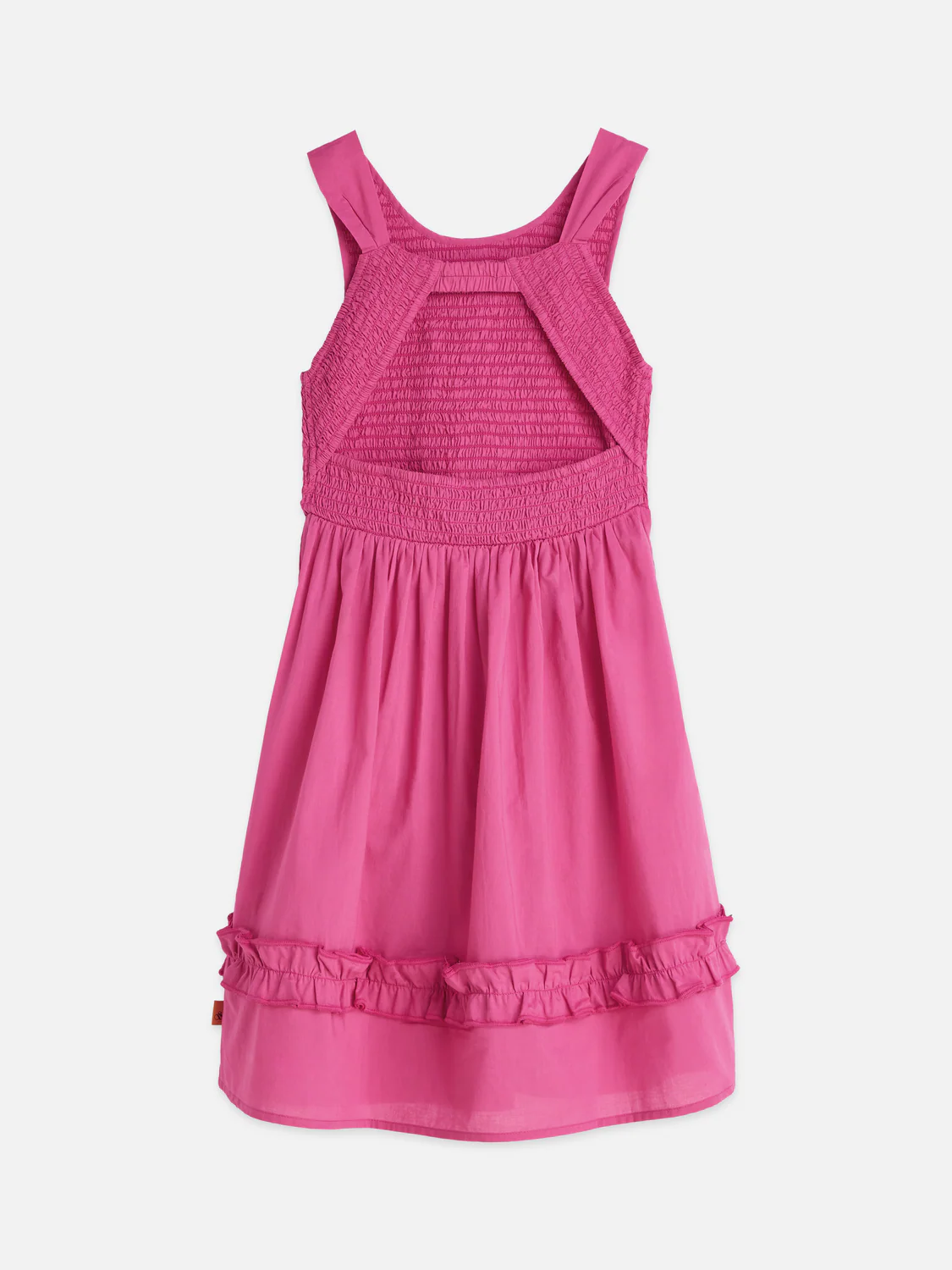 Girls Smocked cotton dress - Image 2