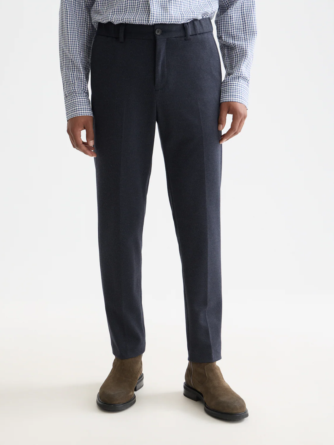 Finch tailored jersey yarn-dyed tapered jogger - Image 2
