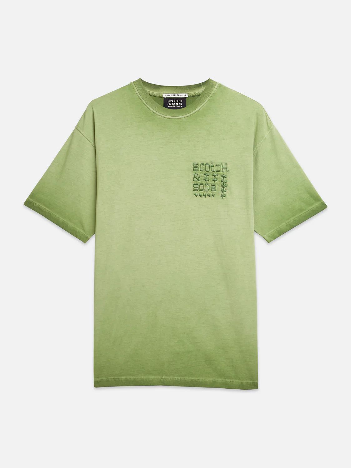 Embroidered artwork relaxed T-shirt - Image 5