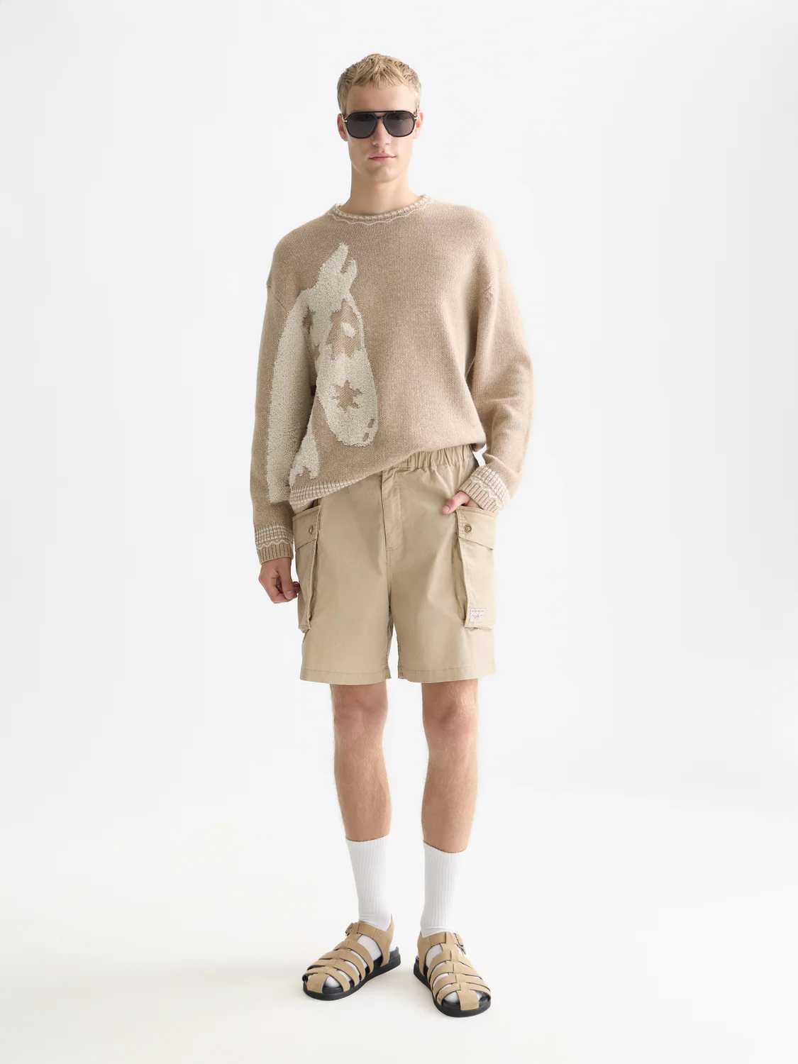 Jacquard loose pullover - Image 2