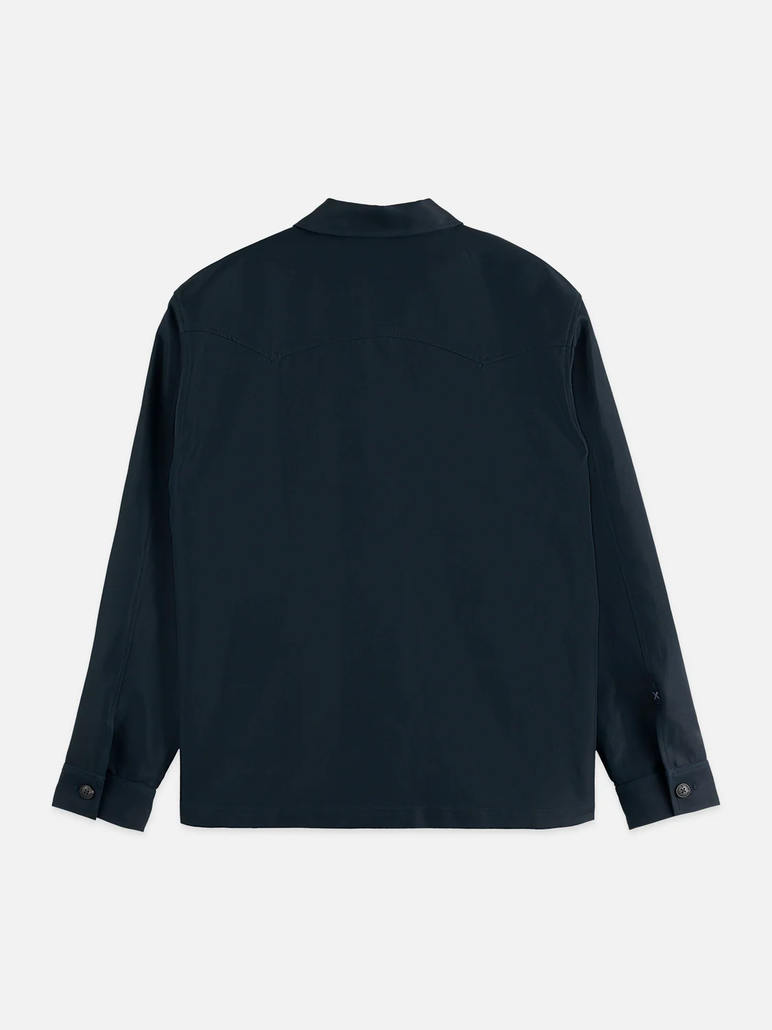 Cotton-blend twill relaxed overshirt - Image 6