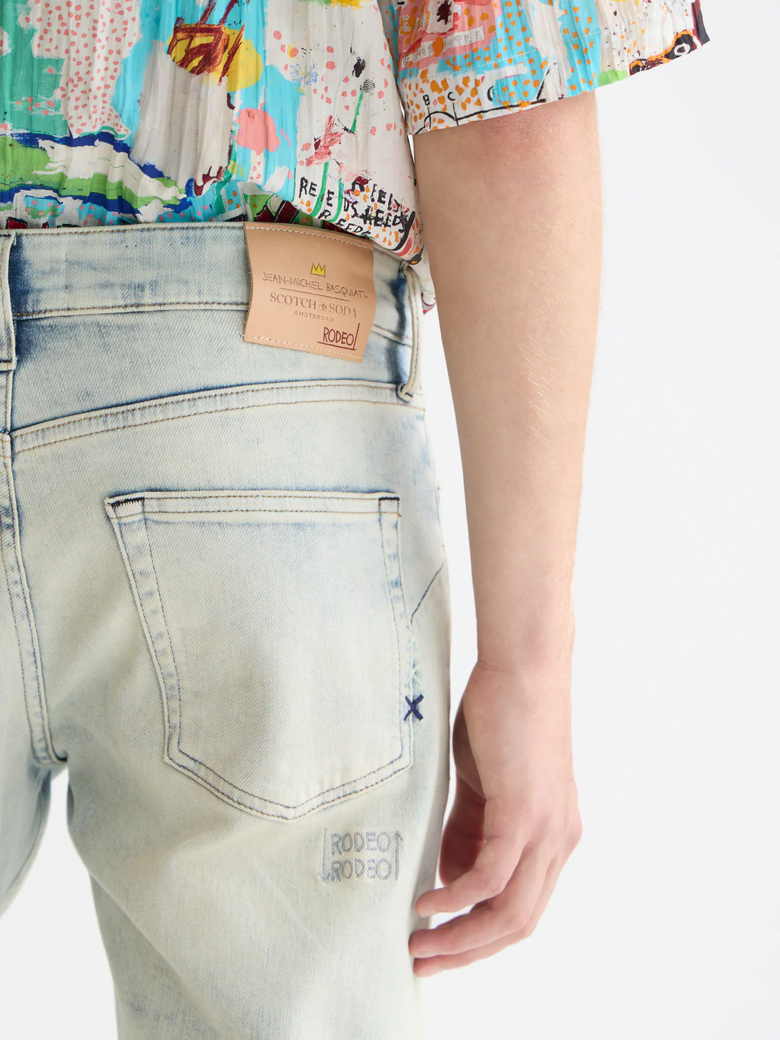 Scotch & Soda x Basquiat The Zee Straight Denim - Image 3