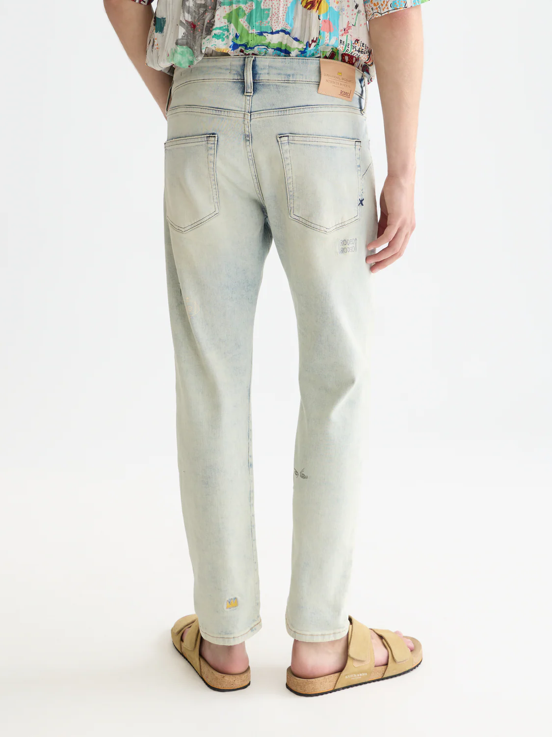 Scotch & Soda x Basquiat The Zee Straight Denim - Image 4