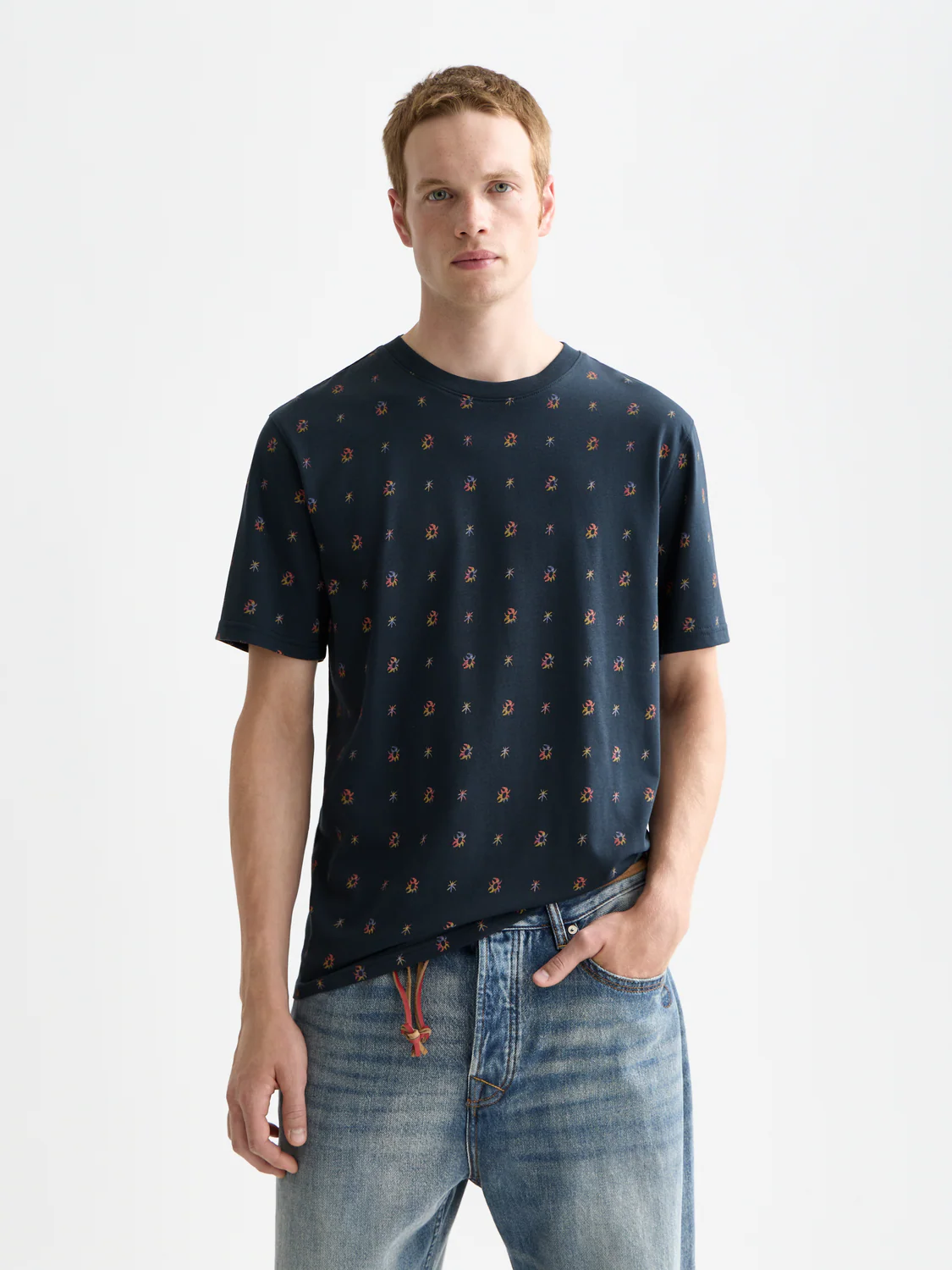 Micro-printed T-shirt
