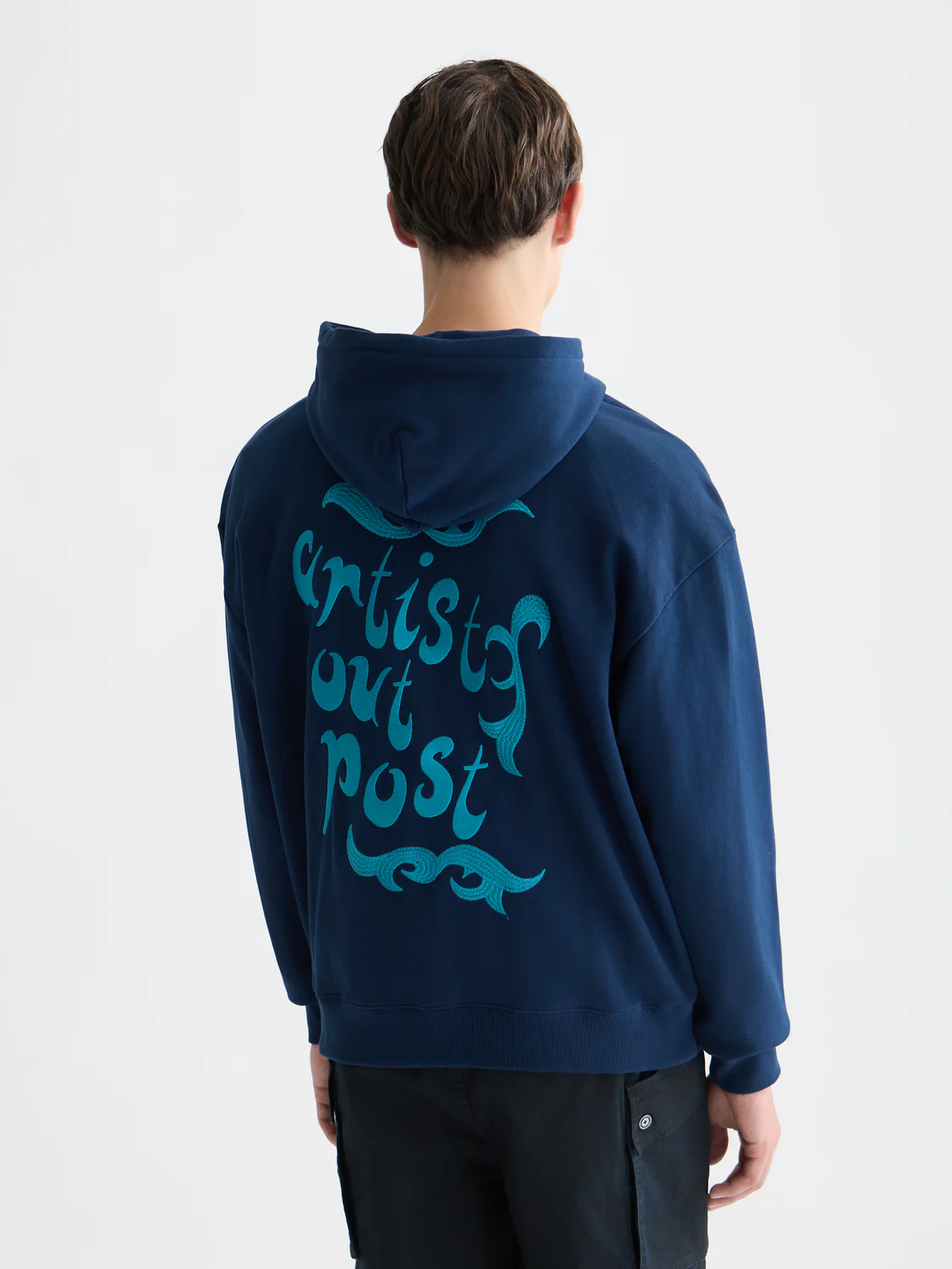 Artwork loose hoodie - Image 4