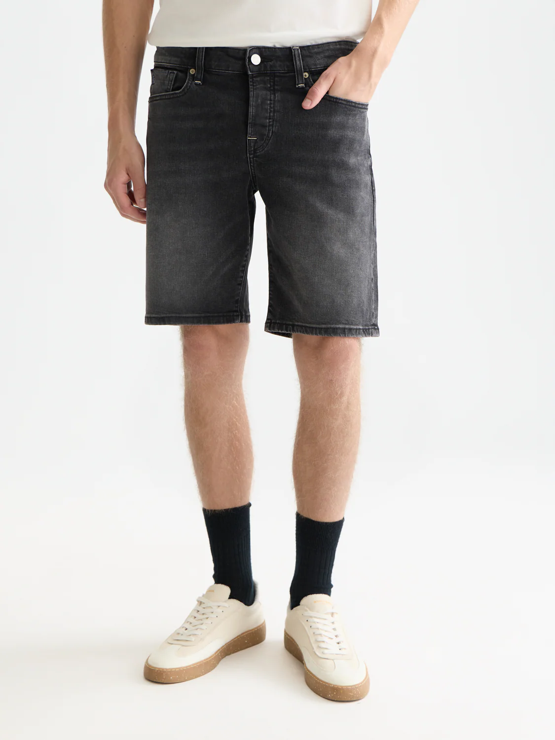 Ralston slim fit denim shorts - Image 2