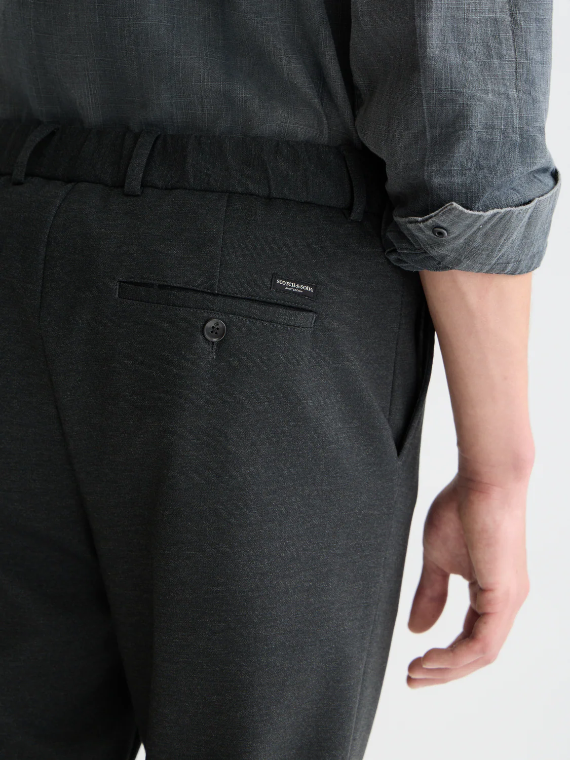 Finch yarn-dyed jersey tapered jogger - Image 16