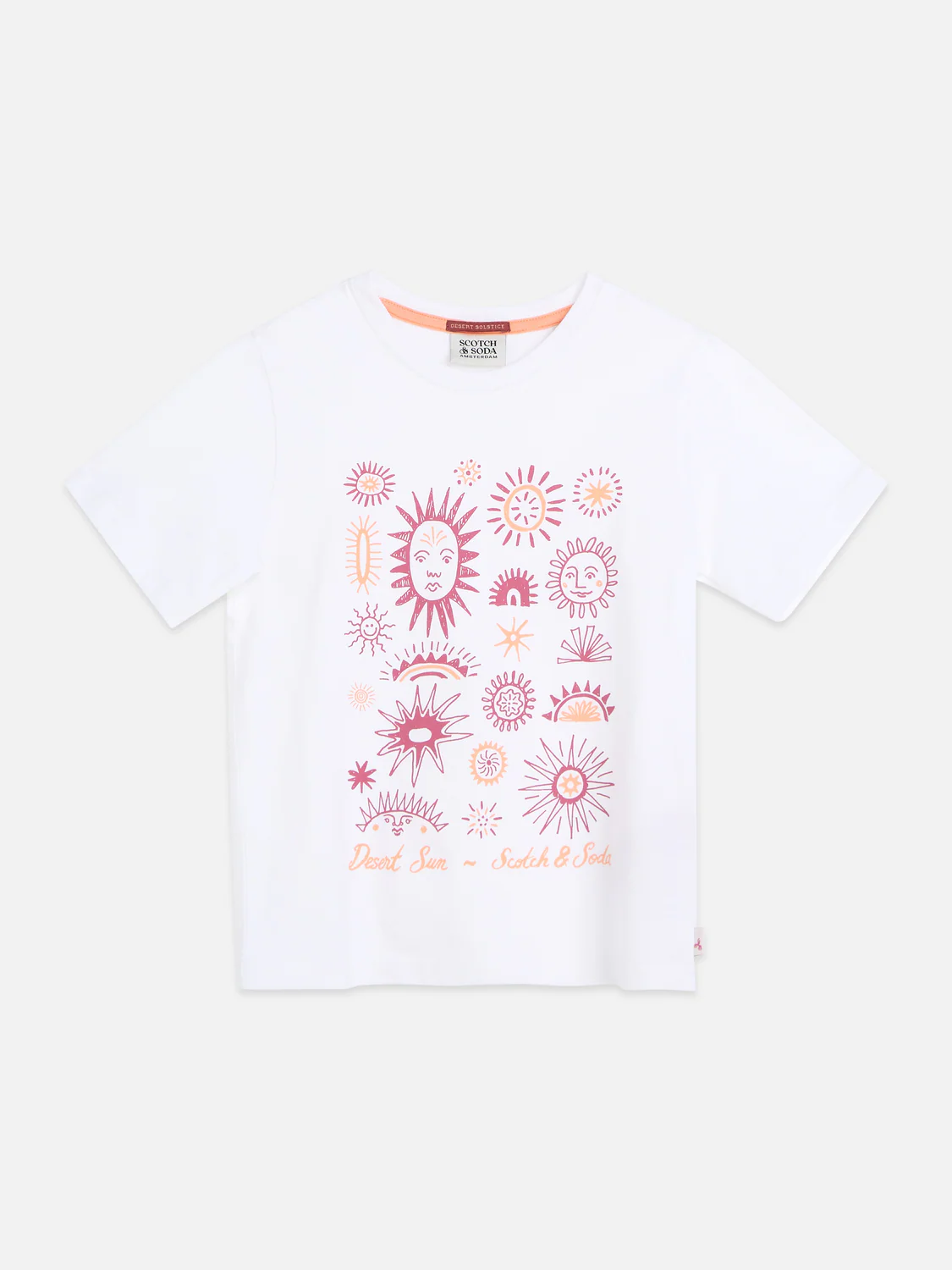 Girls artwork relaxed T-shirt