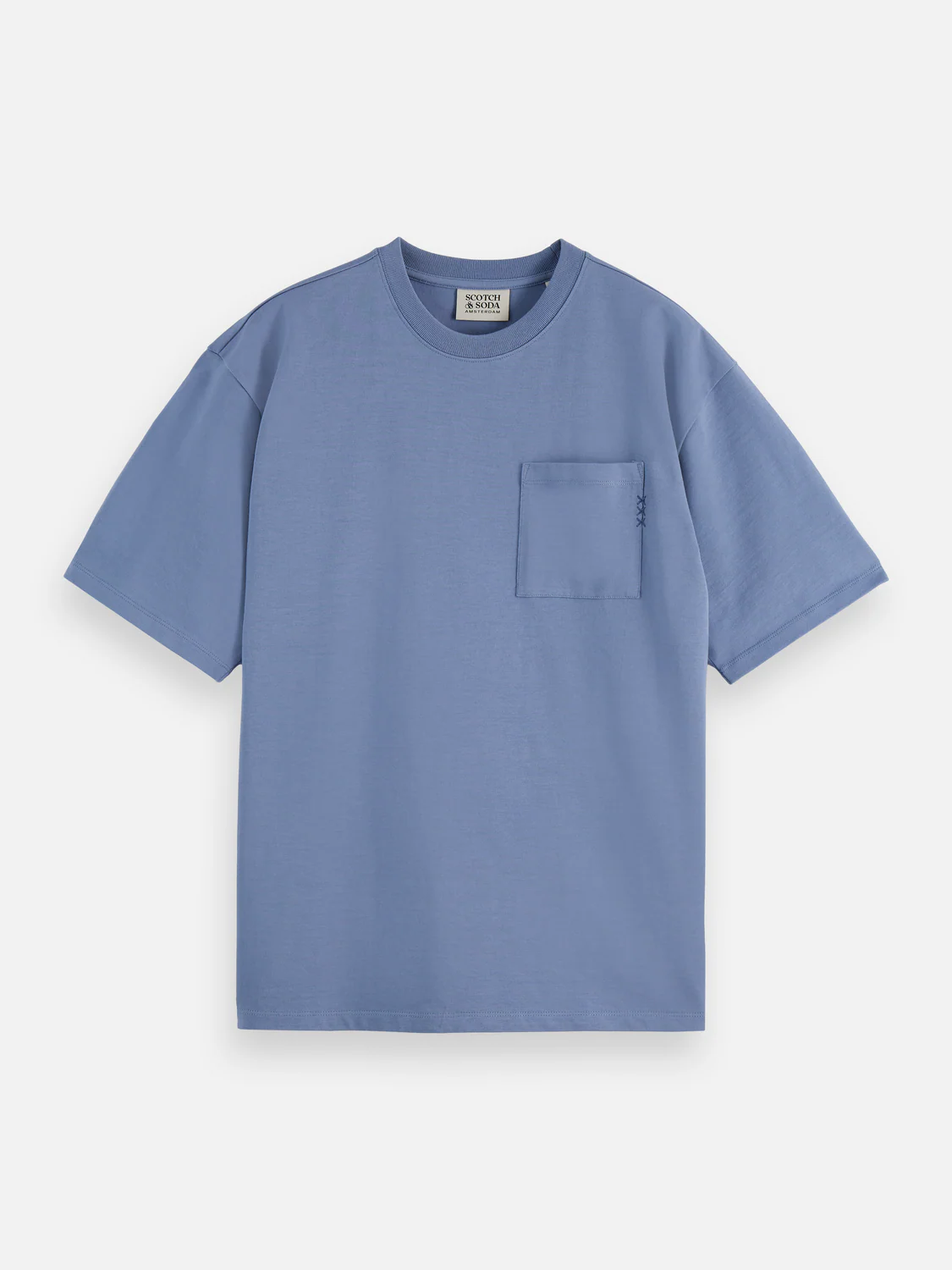 Seasonal Essentials 3 crosses pocket loose T-shirt - Image 12