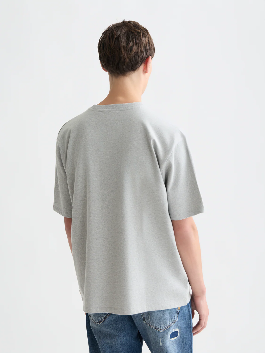 Seasonal Essentials 3 crosses pocket loose T-shirt - Image 4