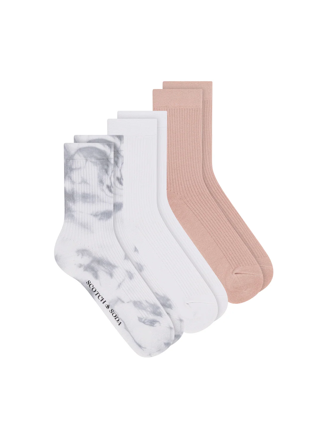 3PK WOMENS NON TERRY CREW - Image 6