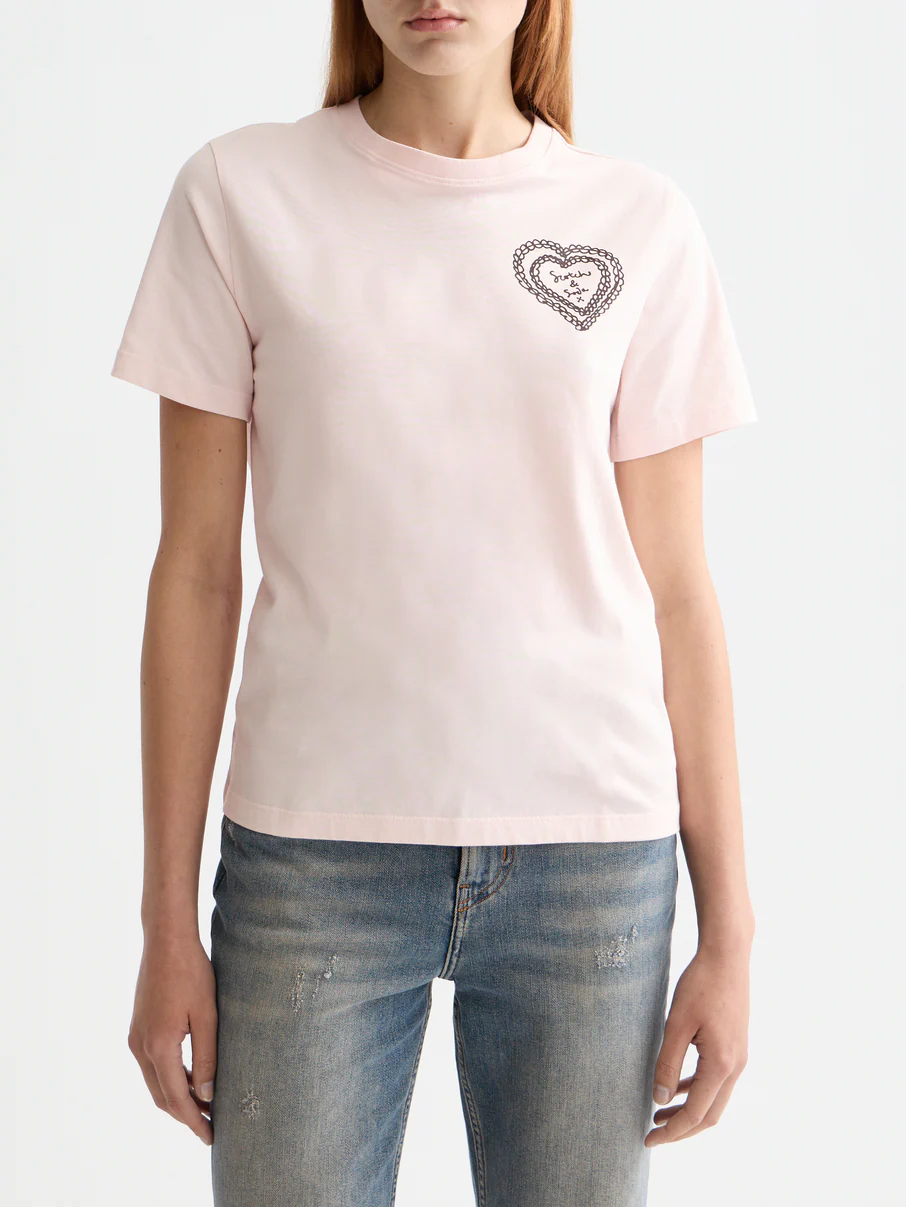 Chest artwork regular fit T-shirt