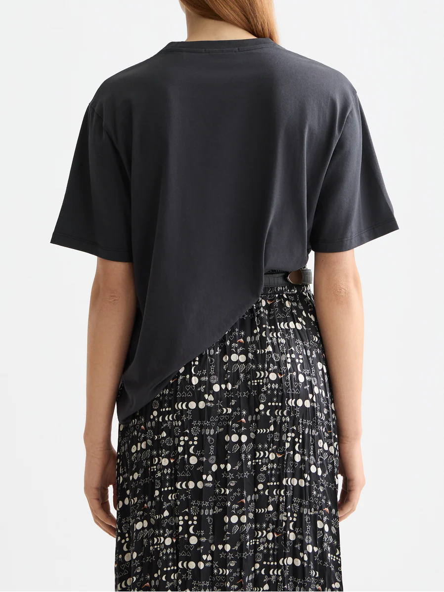 Loose leopard artwork T-shirt - Image 4