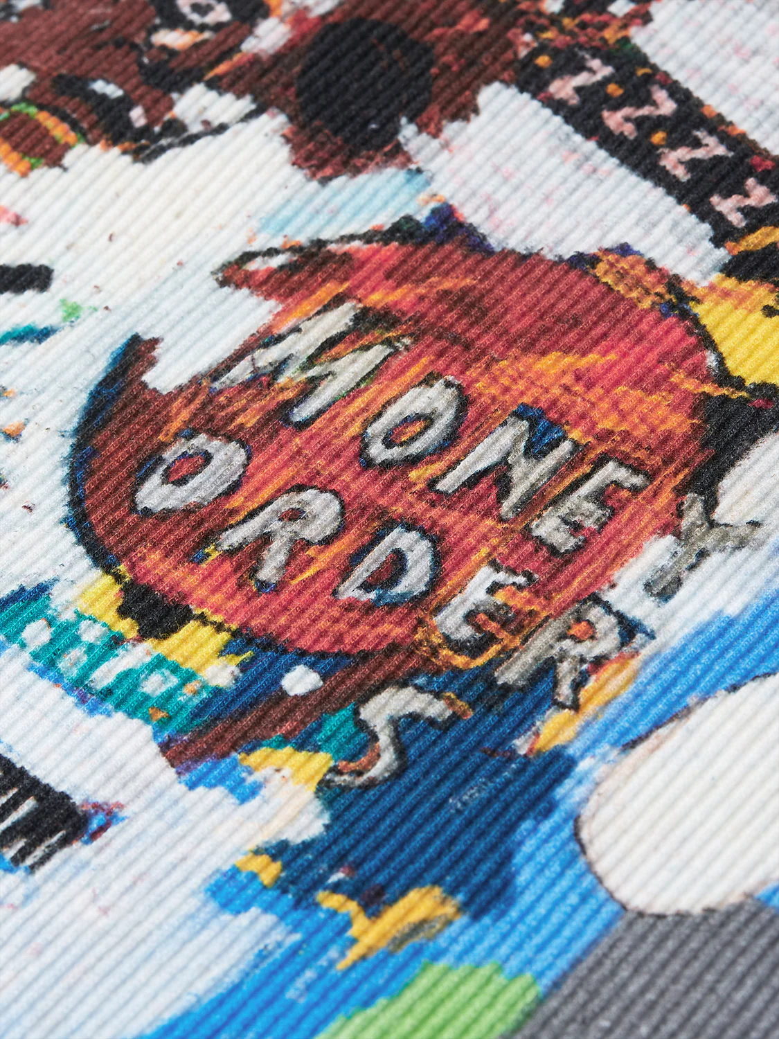 Scotch & Soda x Basquiat All Over Printed Rib Racer Tank - Image 7