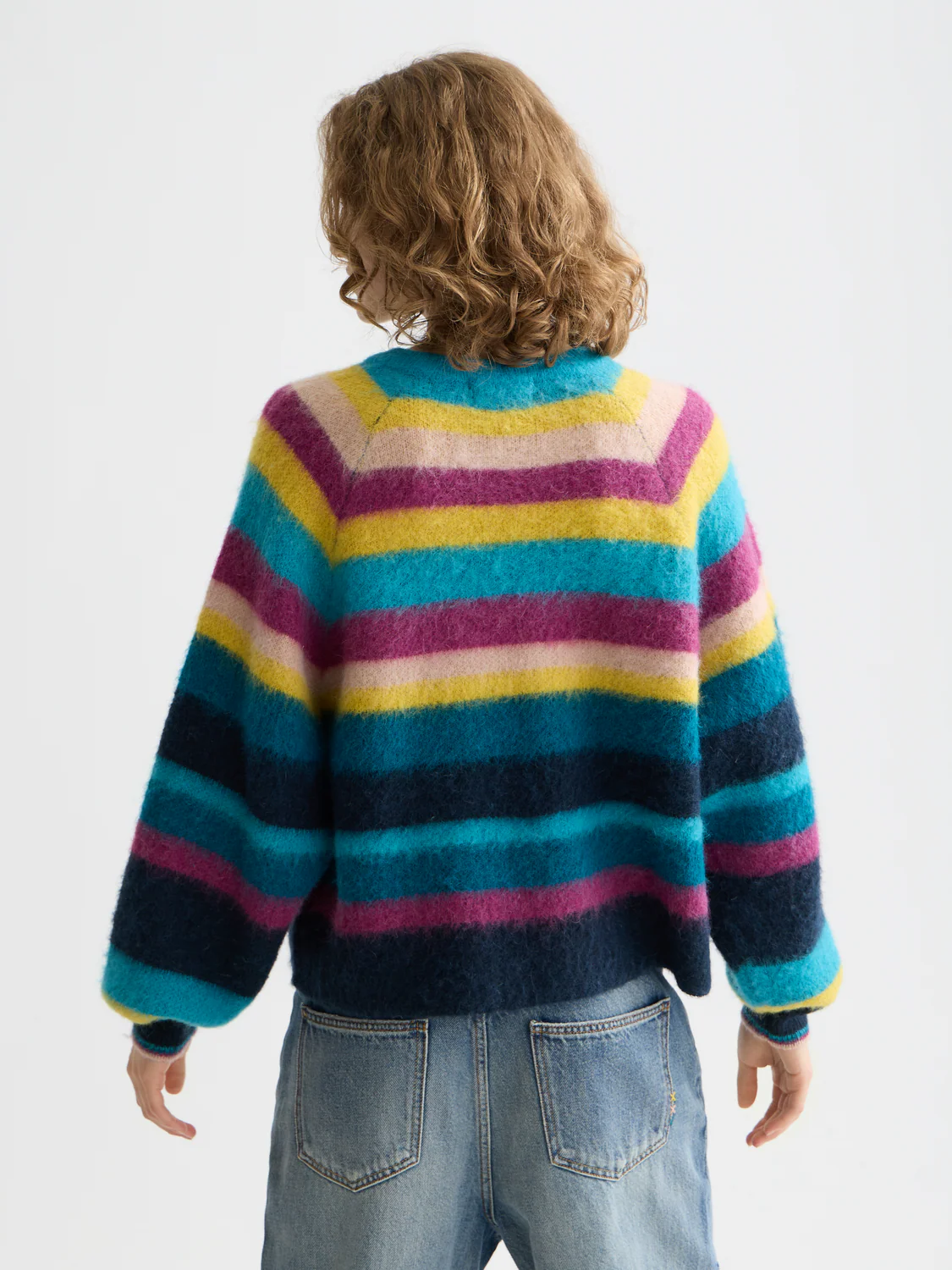 Striped oversized pullover - Image 4