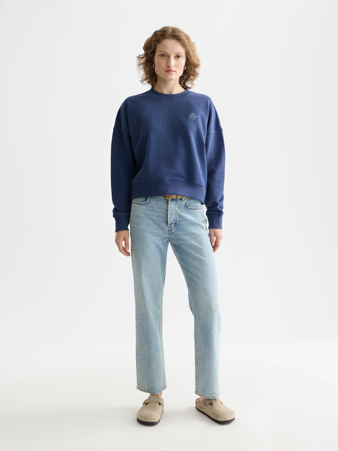 Embroidered logo relaxed sweatshirt - Image 2